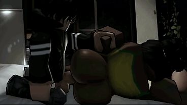 Enjoying a Brazilian brunette (no sound)