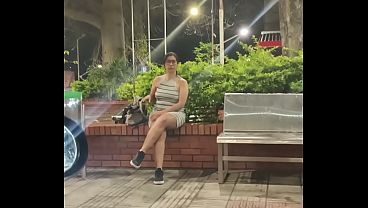 POV real street porn, I pick up a cute, hot Latina milf in my car and take her to my apartment and end up covering her face with semen and she swallows the cum